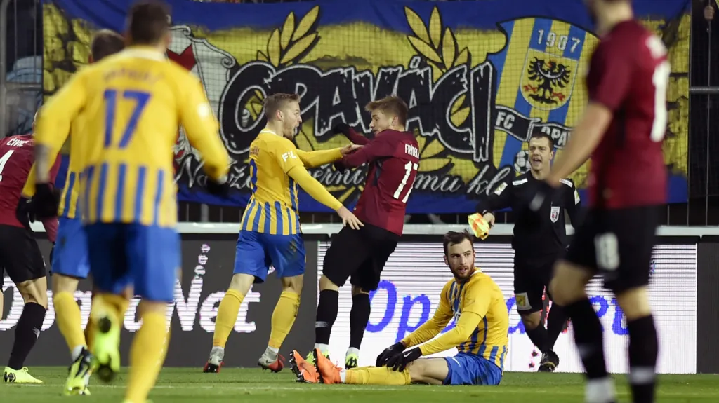 Utkání Opava - Sparta Praha