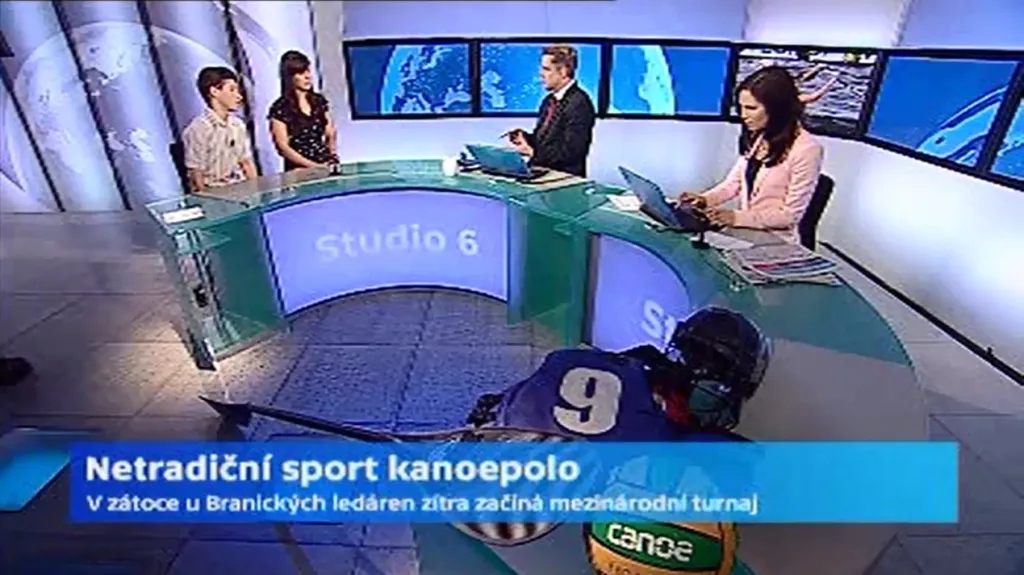 Praha hostí mezinárodní klání v kanoepolu