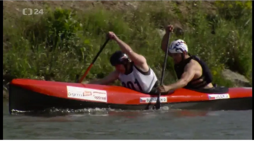 Vodáci Rolenc a Hricová mají tituly mistrů Evropy ve sjezdu