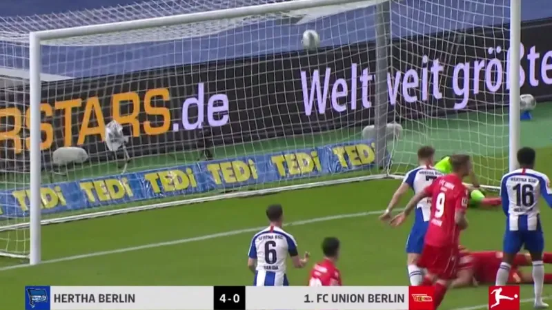 Hertha s Daridou zvládla derby, Union roznesla 4:0