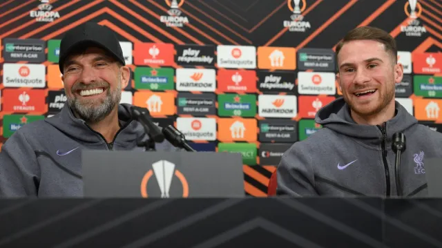 Tisková konference Liverpoolu před utkáním se Spartou