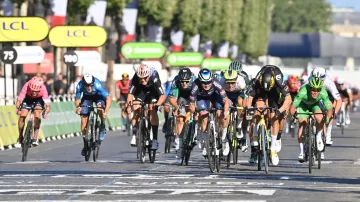 Záznam 21. etapy Tour de France