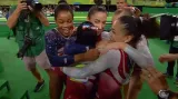 Zlatá exhibice amerických gymnastek