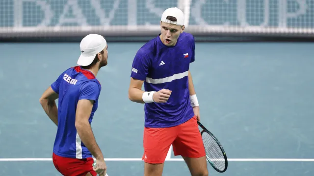 Češi v prvním setu nedotáhli slibně rozehraný tie-break