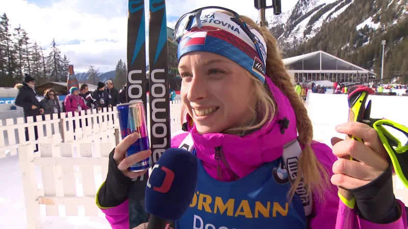 Davidová: Tleskám servisu, na lyžích jsem se jen vezla