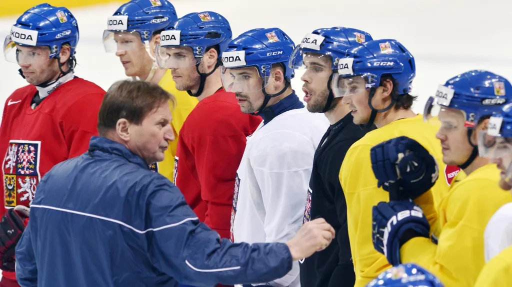 Trénink české reprezentace