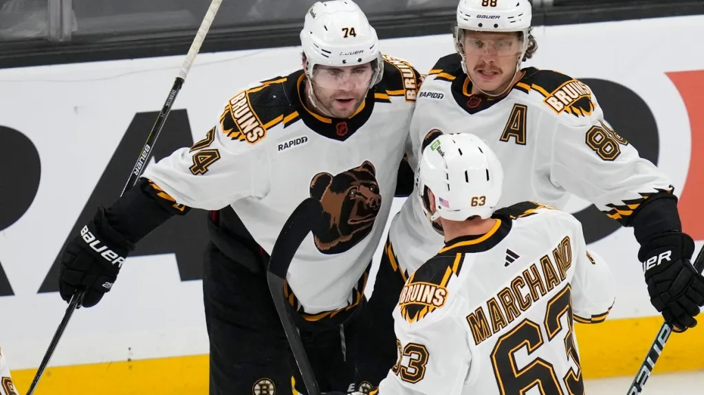 Radost hokejistů Bostonu