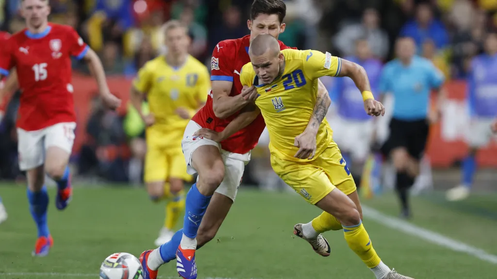 Česká reprezentace doma porazila Ukrajinu 3:2 