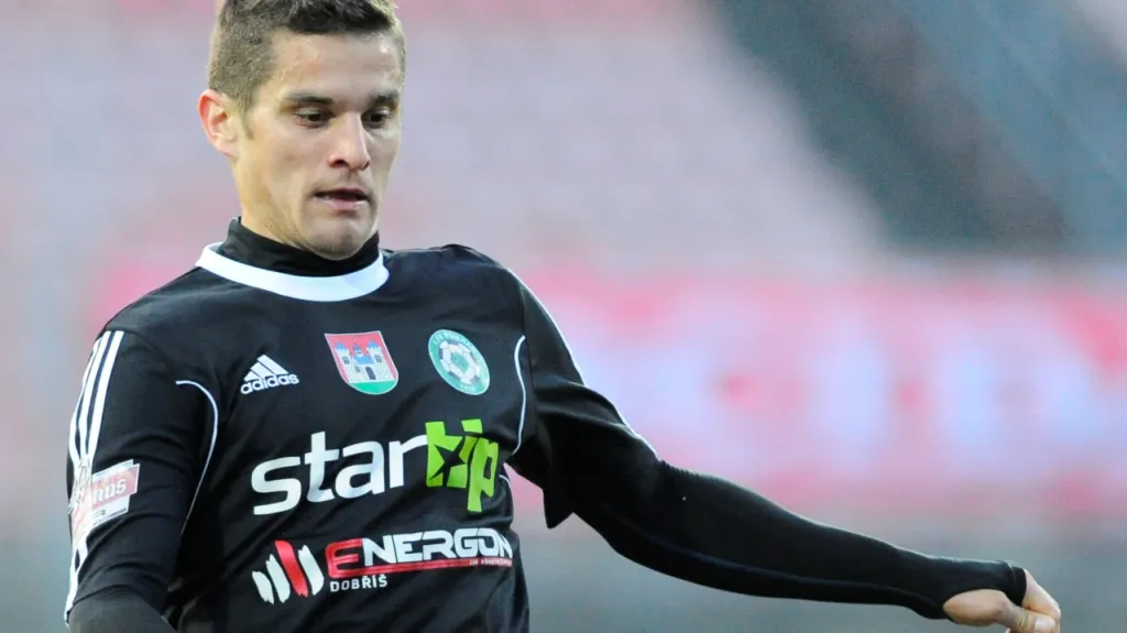 Ladislav Volešák v dresu Příbrami