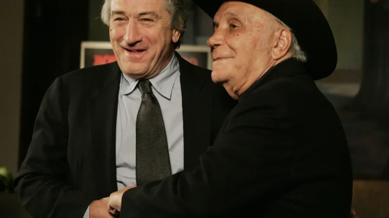 Robert De Niro a Jake LaMotta v roce 2005