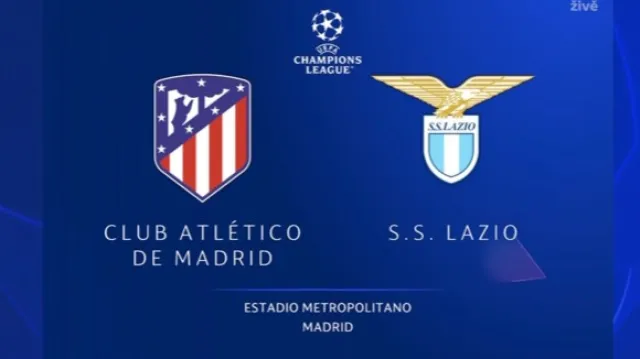 Sestřih utkání Atlético Madrid – Lazio Řím
