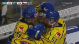 Gól v utkání Švédsko – Česko: Everberg – 1:1 (15. min.)