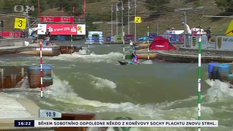 Z Čechů byla na kanále v Markkleebergu nejlepší Kudějová