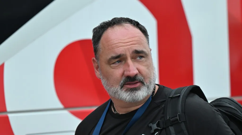 Trenér Slavie Jindřich Trpišovský