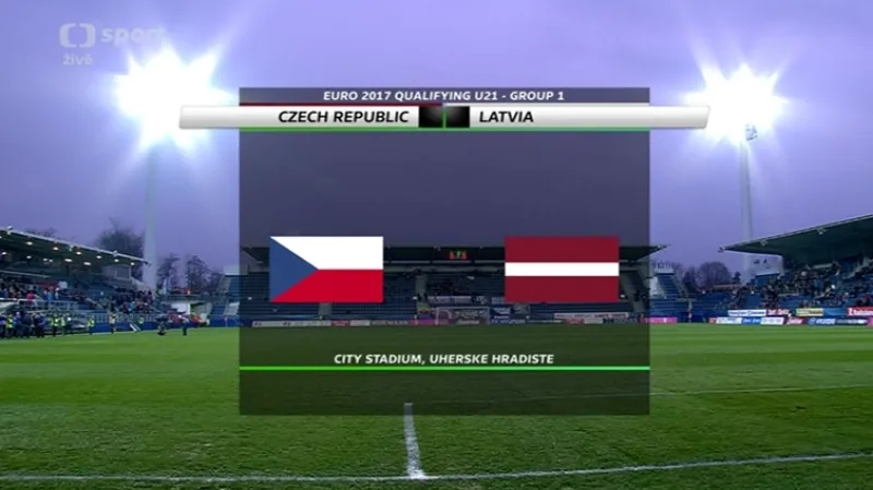 Sestřih utkání Česko 21 - Lotyšsko 21