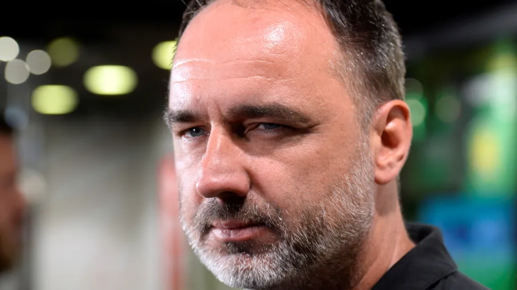 Kouč Slavie Jindřich Trpišovský