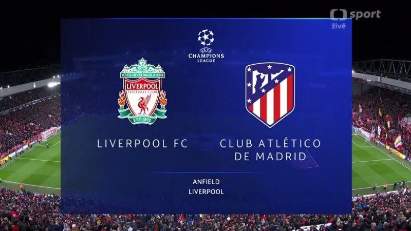 Sestřih utkání Liverpool - Atlético Madrid