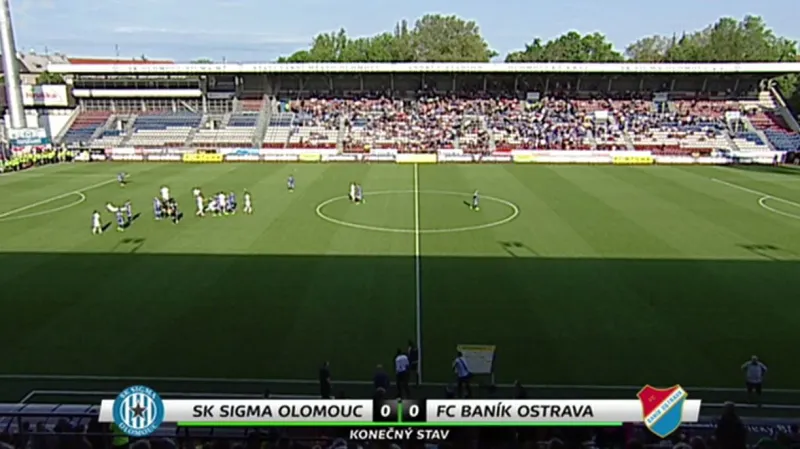 Sestřih utkání Sigma Olomouc - Baník Ostrava