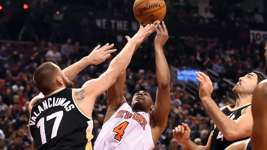Utkání Toronto - New York Knicks