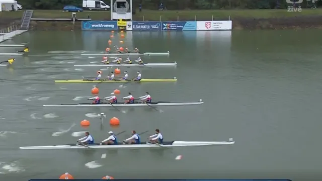 Rozjížďka české párové čtyřky mužů bez kormidelníka