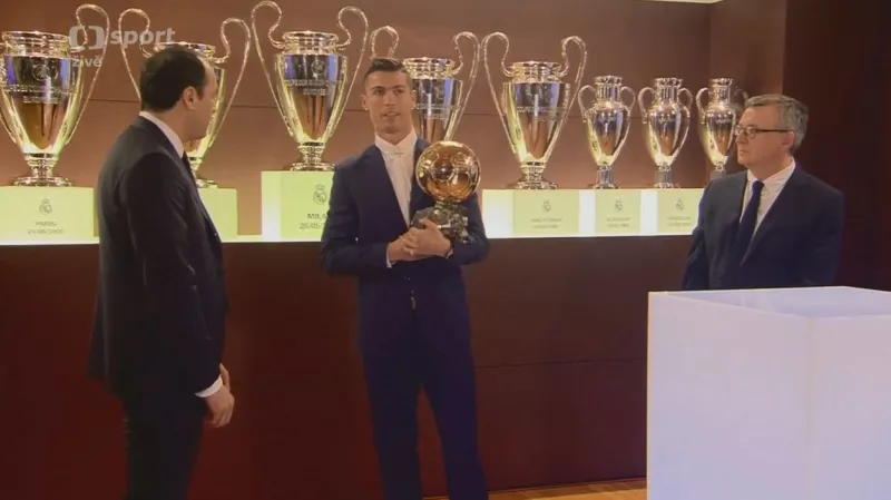 Zlatý míč 2016 patří Ronaldovi
