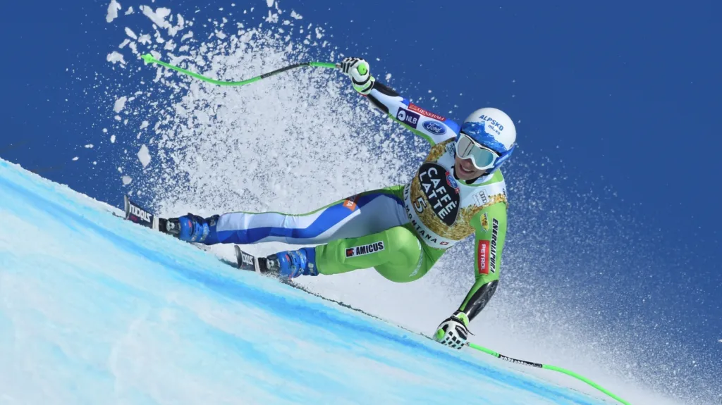 Ilka Štuhecová ze Slovinska