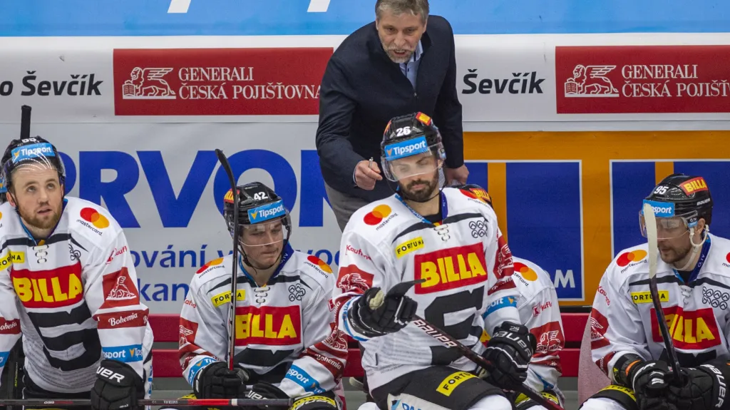 Josef Jandač na lavičce Sparty