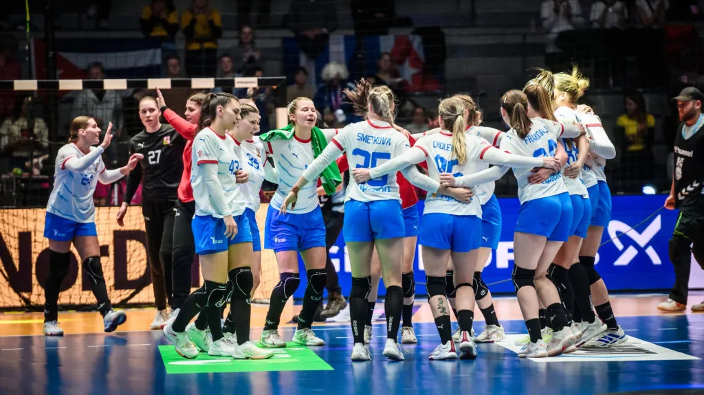 Radost českých házenkářek na MS