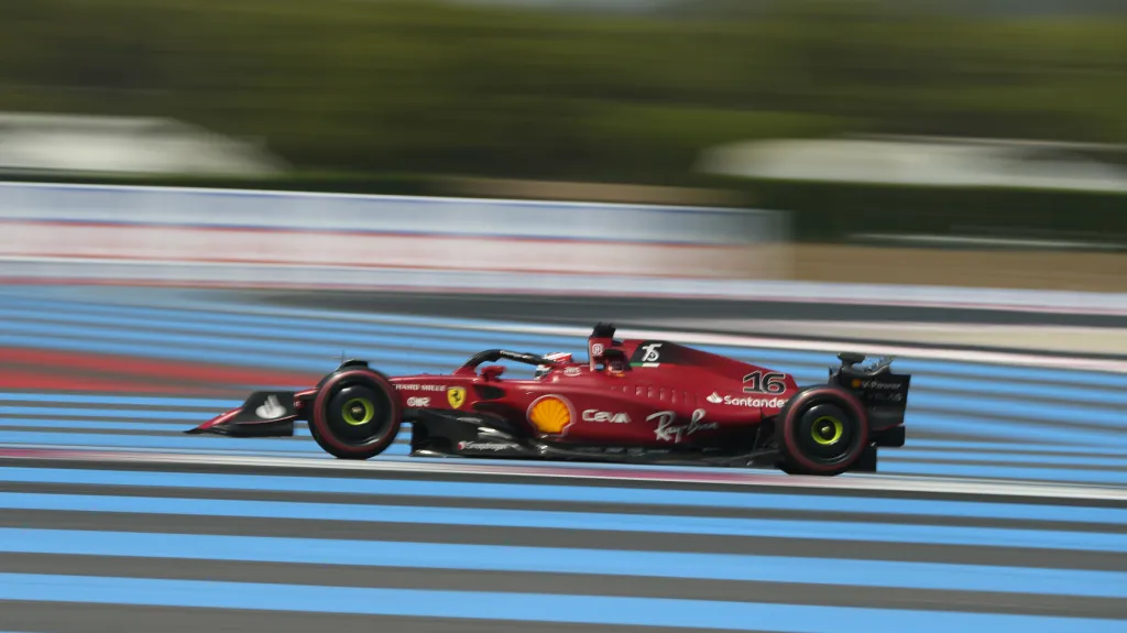 Charles Leclerc na okruhu Paula Ricarda