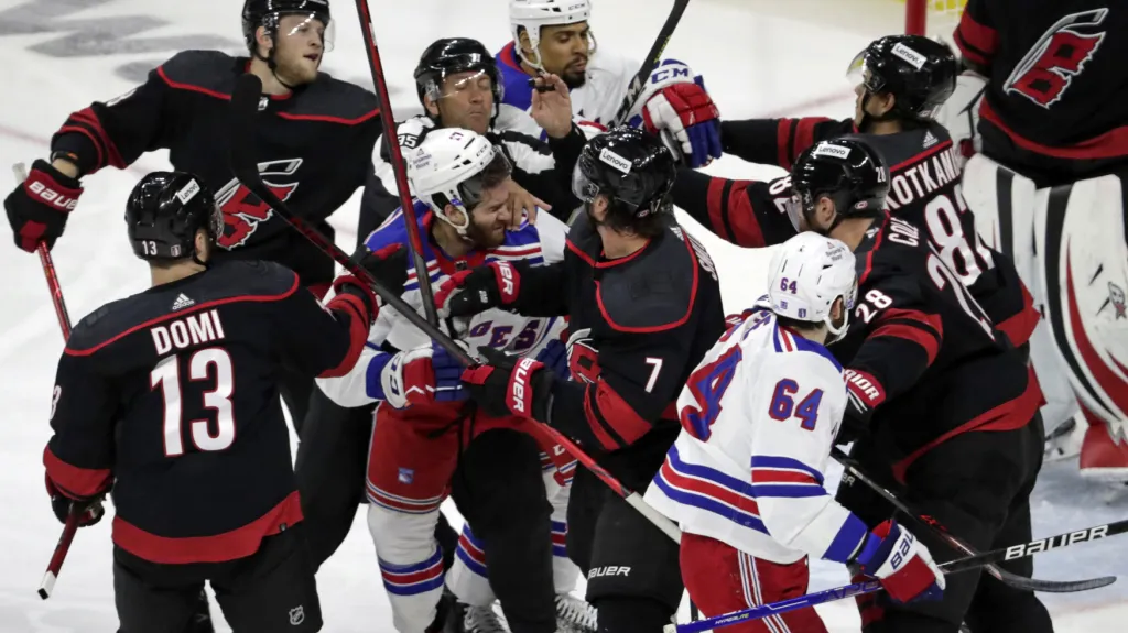 Utkání Carolina - New York Rangers