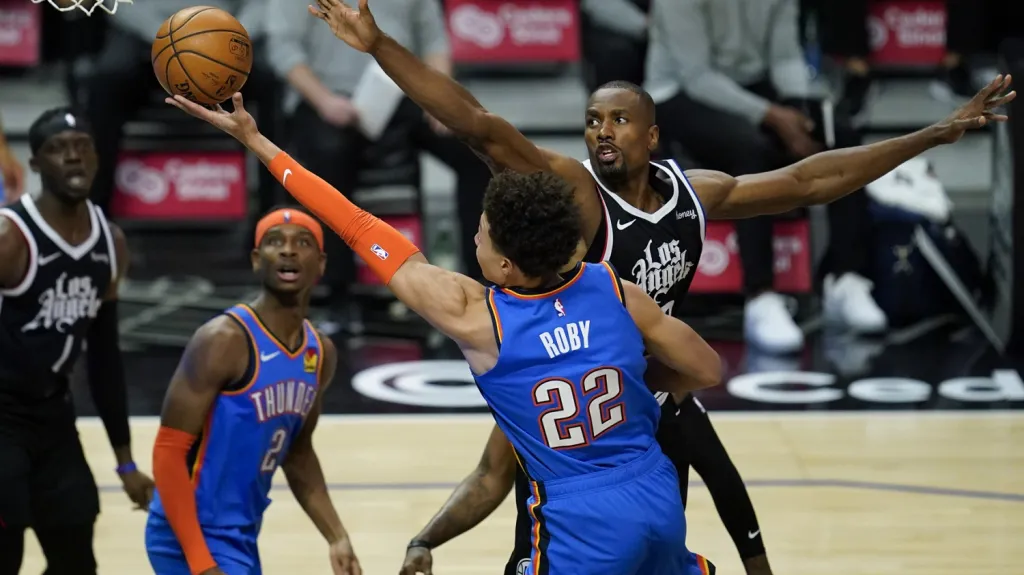 Utkání LA Clippers - Oklahoma City