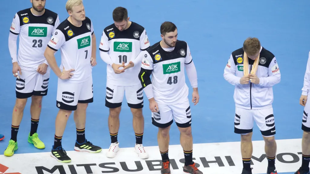 Zklamání německých házenkářů