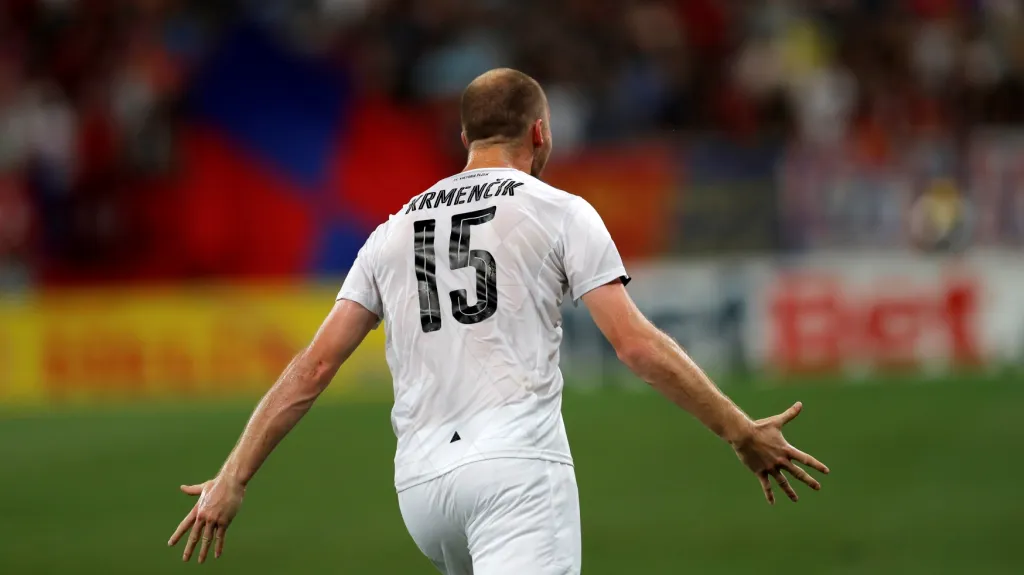 Slavící Michael Krmenčík