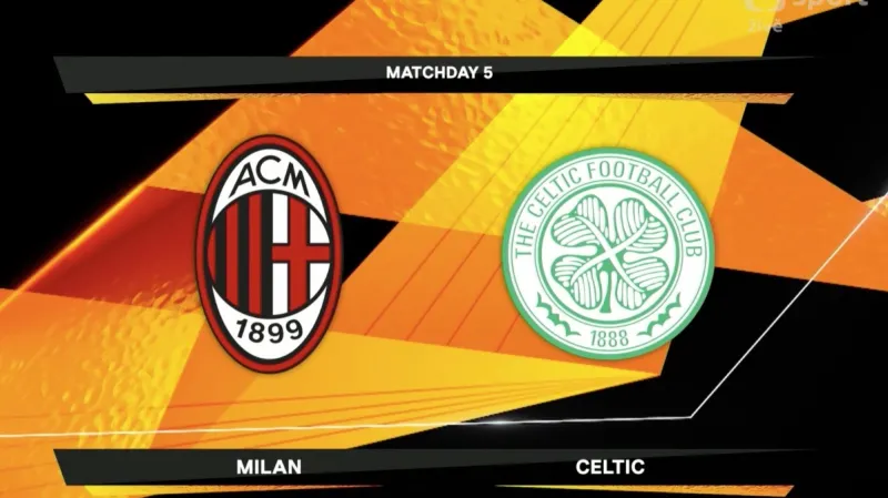 Sestřih utkání AC Milán – Celtic Glasgow