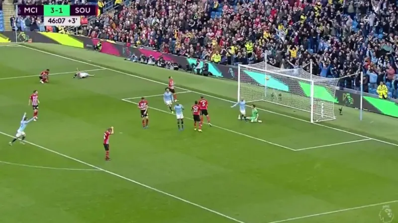 Fotbalisté Manchesteru City zametli se Southamptonem