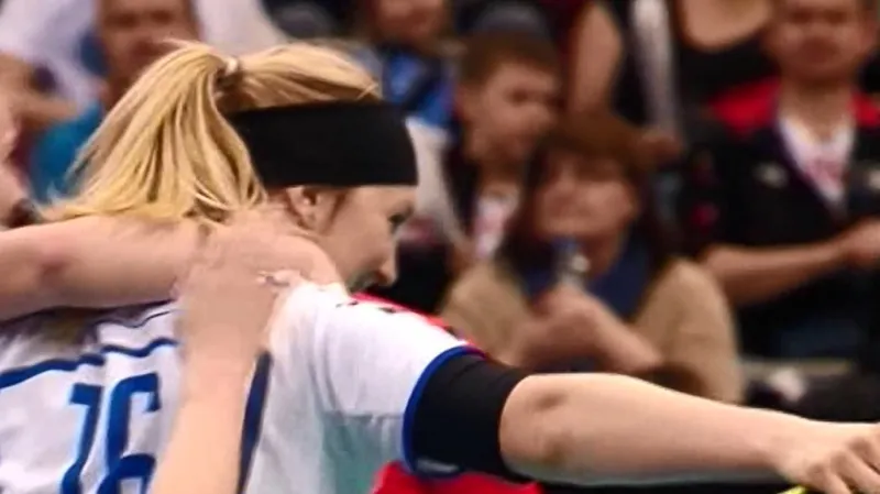 Sestřih superfinále florbalistek Herbadent - Chodov