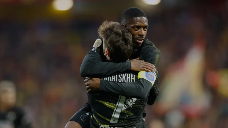 Radost hráčů PSG