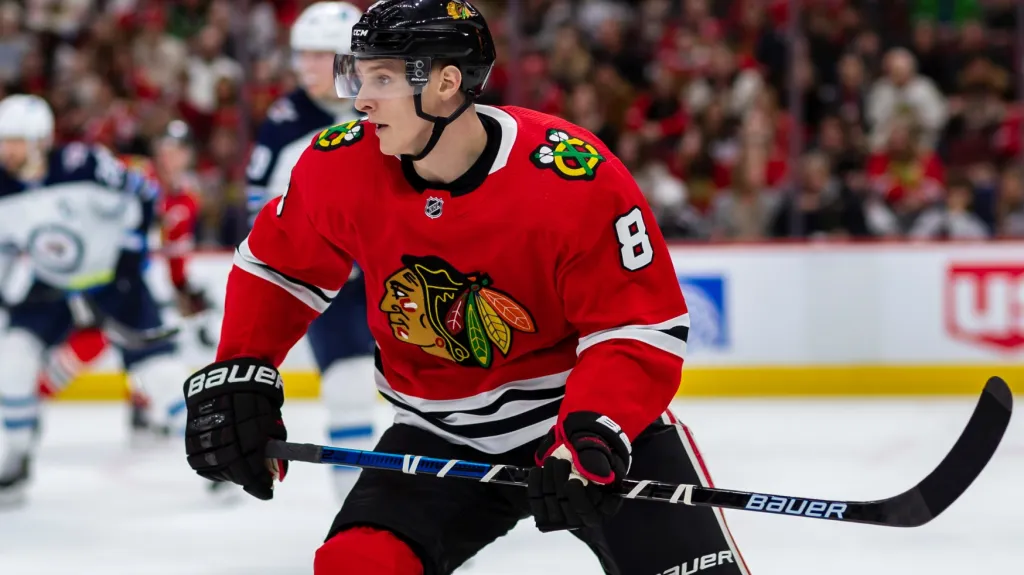 Útočník Chicaga Dominik Kubalík