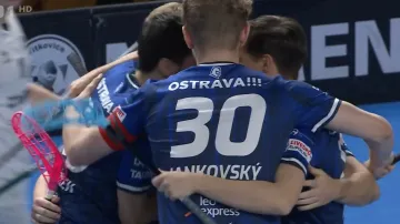 Sestřih utkání florbalistů Vítkovice – Brno