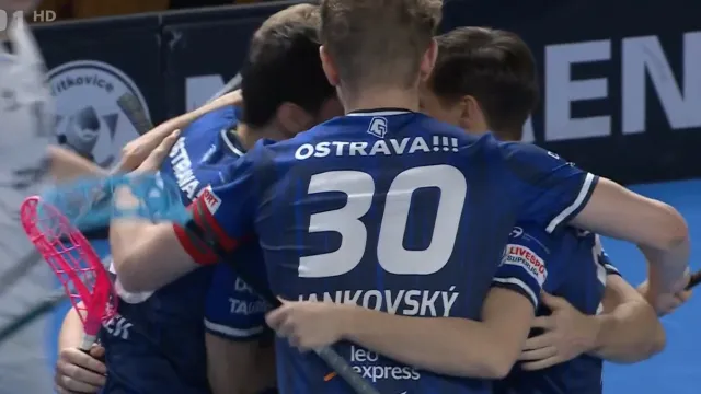 Sestřih utkání florbalistů Vítkovice – Brno