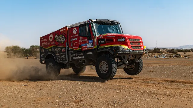 Loprais si připsal třetí etapový triumf na Dakaru