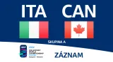 Záznam utkání Itálie - Kanada