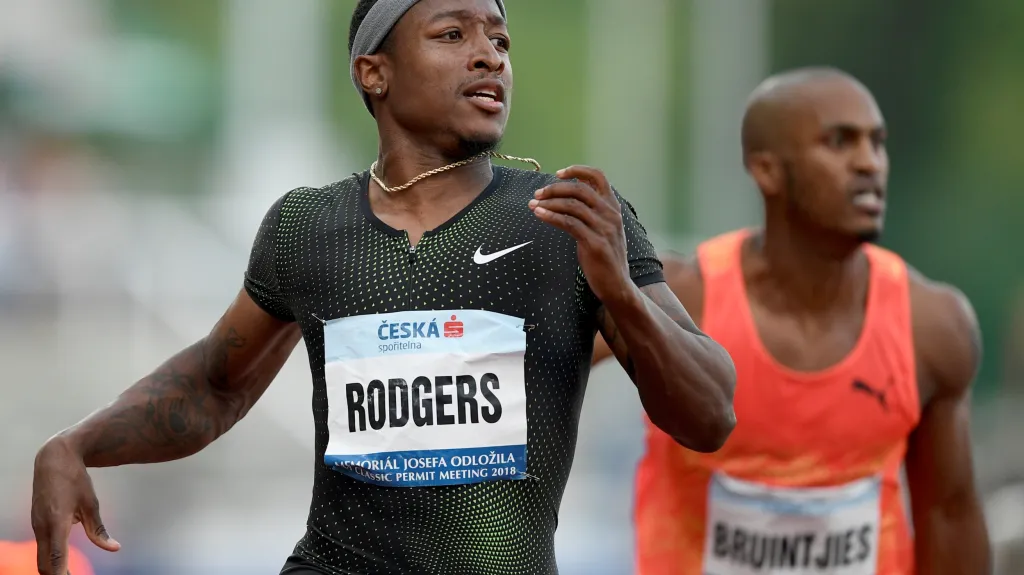 Sprinter Michael Rodgers