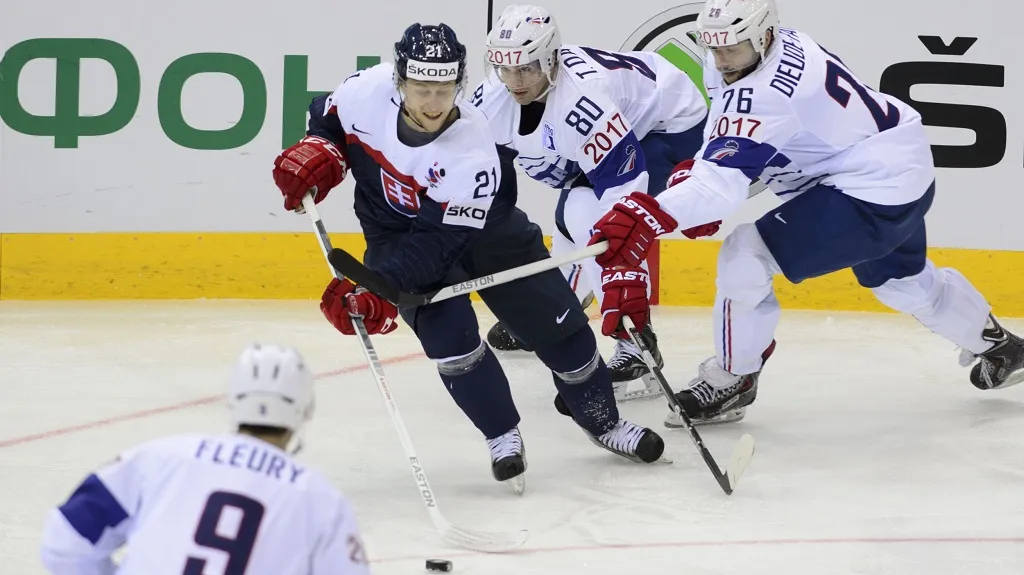 Utkání Slovensko - Francie