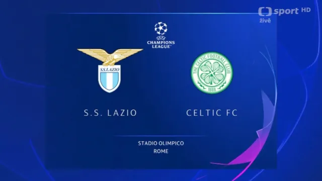 Sestřih utkání Lazio Řím – Celtic Glasgow