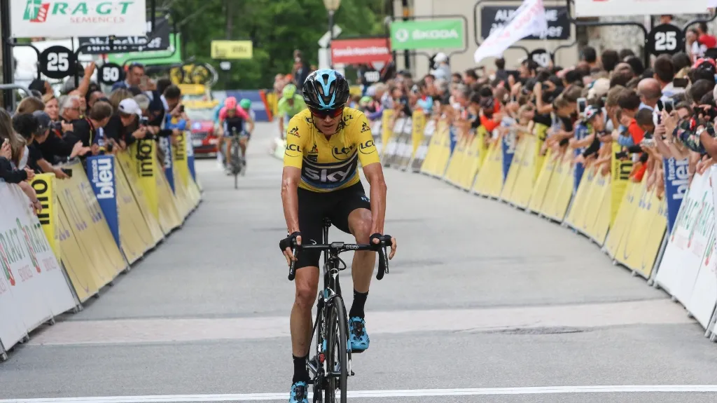 Chris Froome na Critériu du Dauphiné