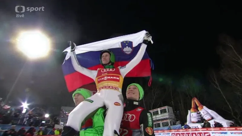 Skoky těch nejlepších v Bischofshofenu