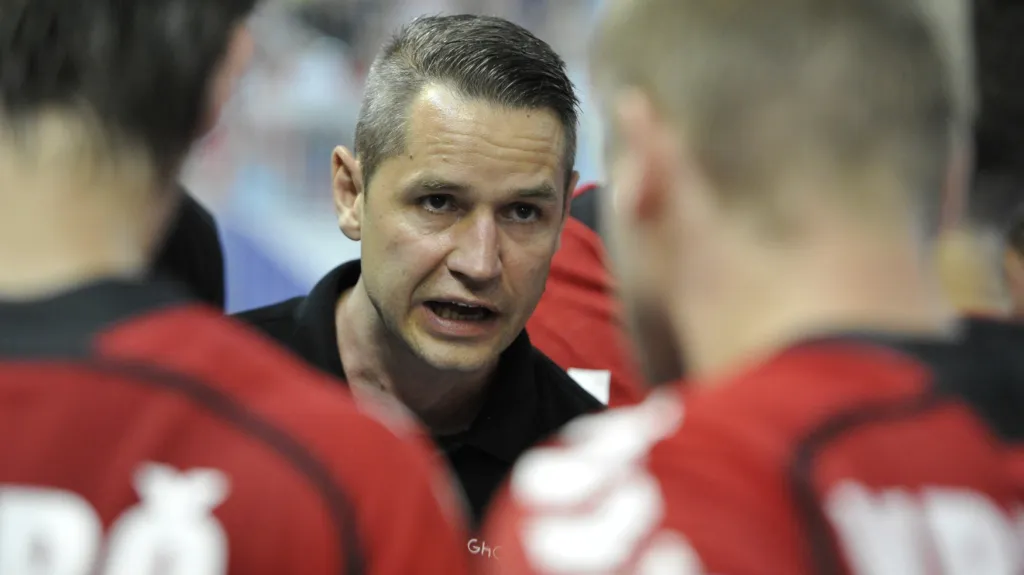 Trenér házenkářské reprezentace Jan Filip