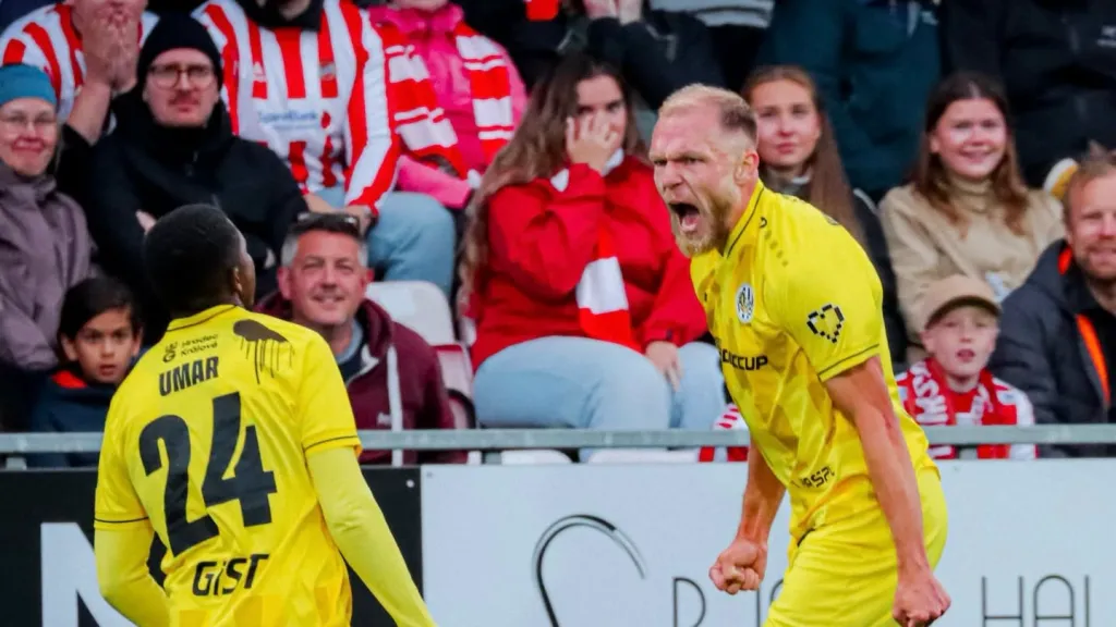 Mick van Buren zařídil gólem vítězství Hradce Králové proti Tromsö