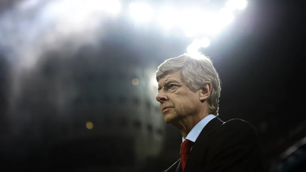 Trenér Arsenalu Arséne Wenger